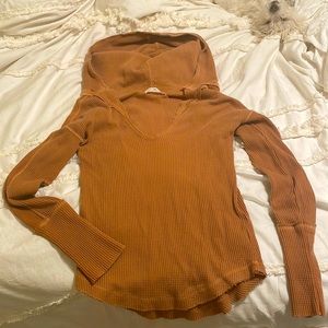 mustard yellow fall hoodie